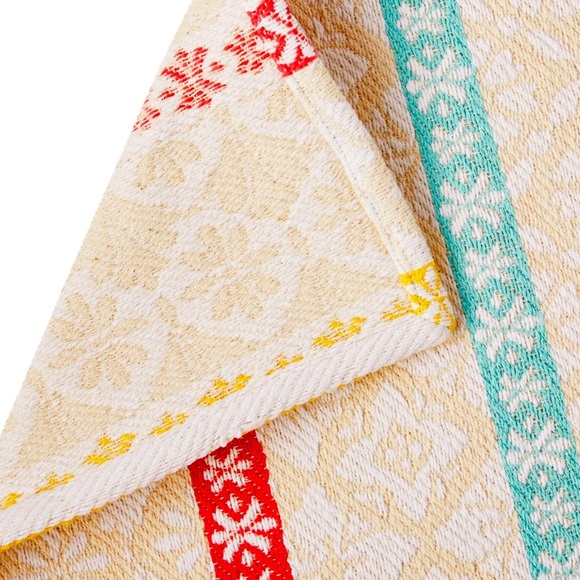 The Pioneer Woman Multi Stripe Fabric Placemats Farmhouse Rectangle 4 Piece Set - Picture 4 of 16